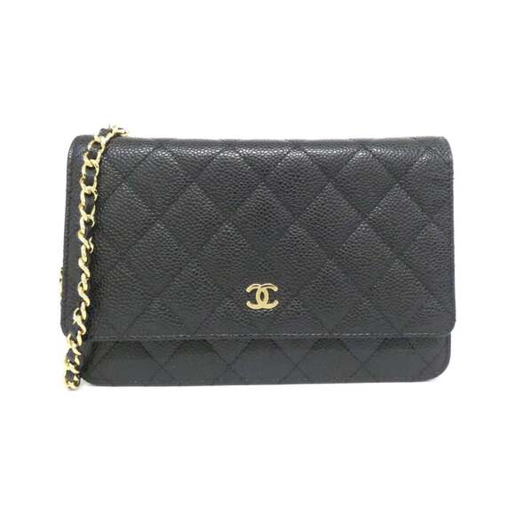 CHANEL Handbags - CHANEL Black Wallet